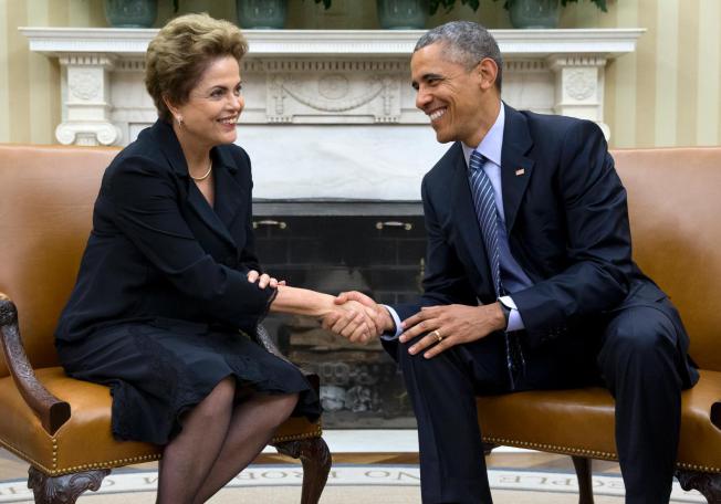 Obama and Rousseff